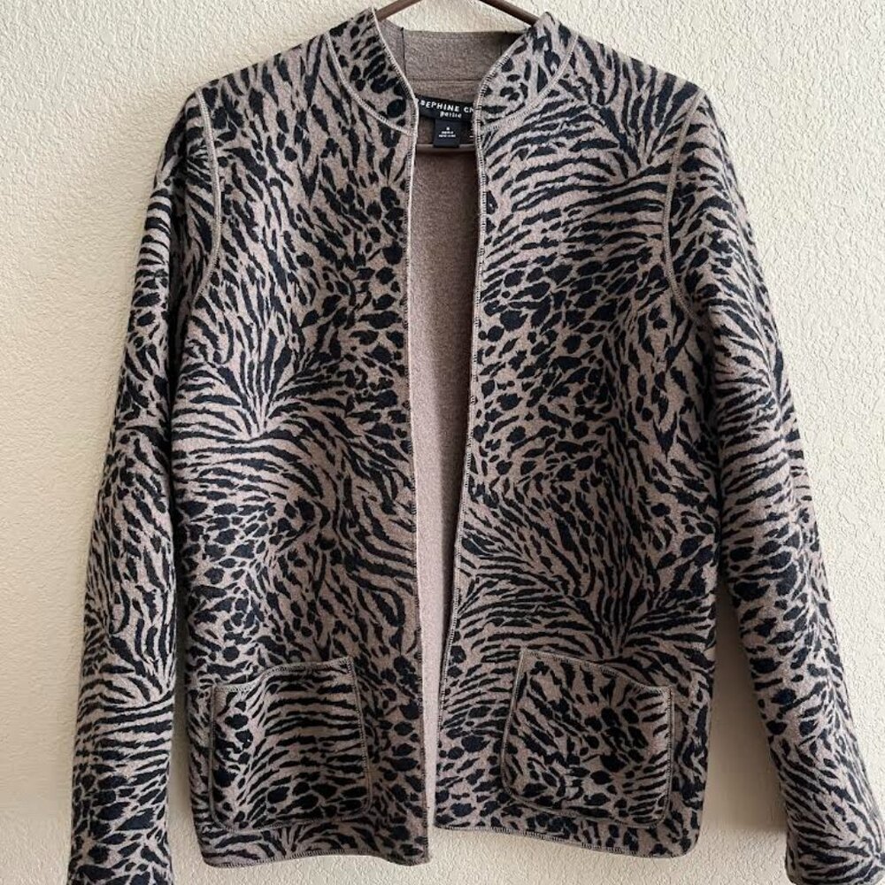 Reversible Wool Blazer/Jacket/Sweater